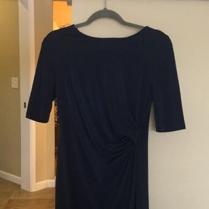 Banana Republic Dark Blue Business Dress